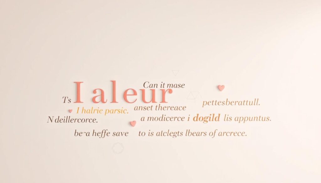 A contemporary typographic composition showcasing a series of modern, heartfelt phrases against a minimalist, clean background. The foreground features elegant, sans-serif text in a variety of pastel shades, artfully arranged in a dynamic, asymmetrical layout. The middle ground includes subtle geometric shapes and abstract patterns that complement the text, while the background maintains a soft, muted color palette, allowing the words to take center stage. Soft, diffuse lighting casts a warm, contemplative glow, evoking a sense of timelessness and emotional resonance. The overall aesthetic strikes a balance between simplicity and sophistication, reflecting the timely, relatable nature of the messages.