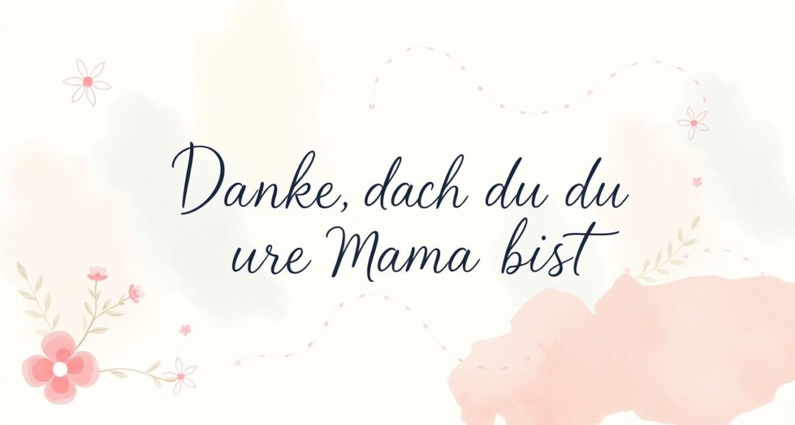 Danke, dass du unsere Mama bist – Sprüche vom Partner