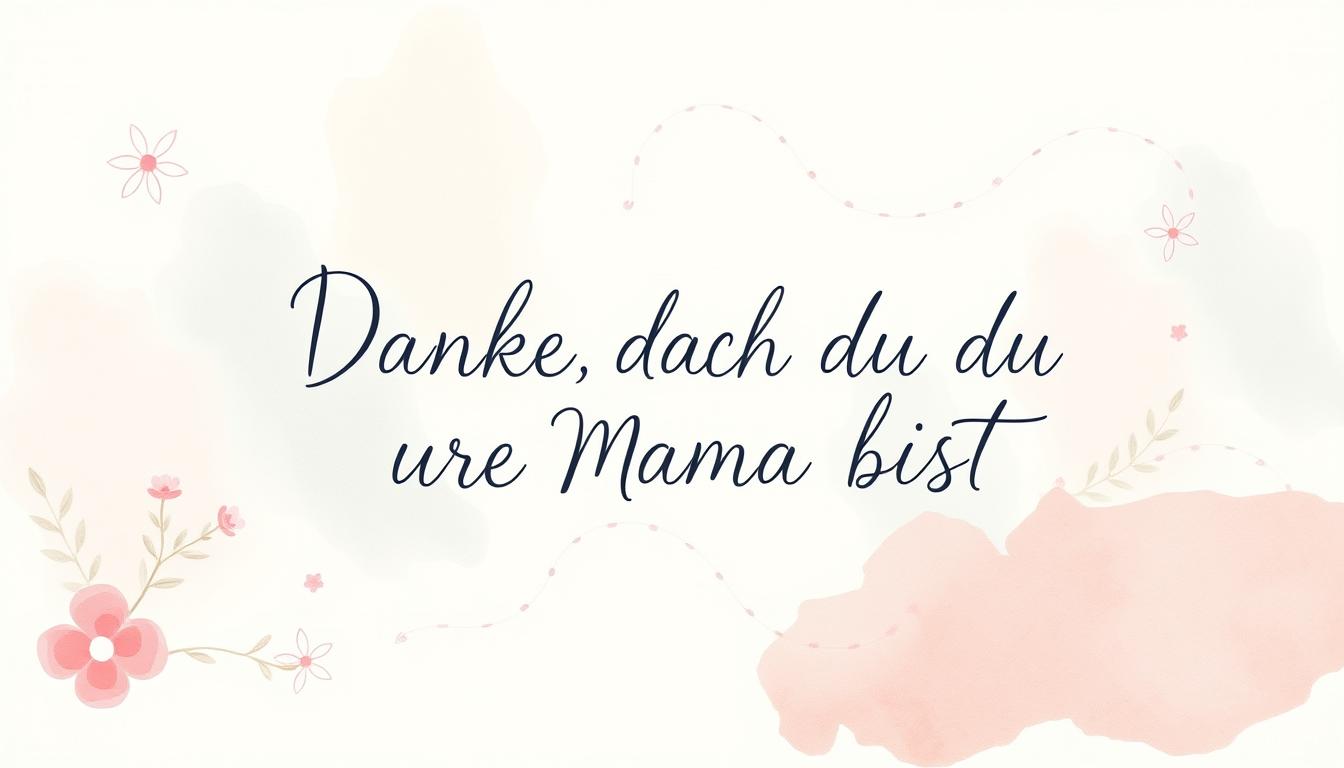 Danke, dass du unsere Mama bist – Sprüche vom Partner