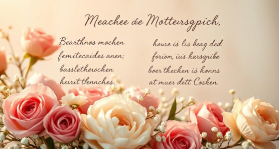 Die schönsten Muttertagssprüche 2025 – So berührst du deine Mutter