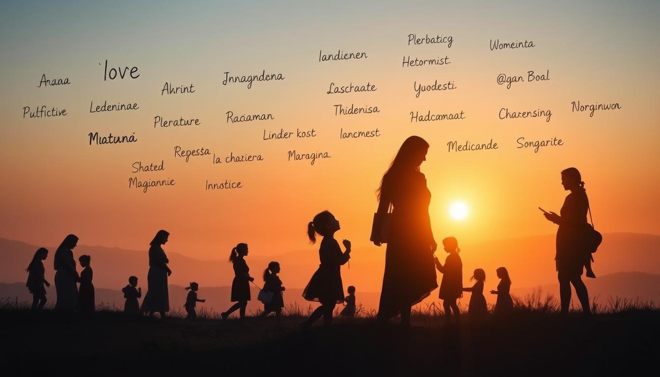 Globale Liebe: Internationale Sprüche für Mütter
