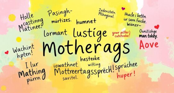 Kleine Sprüche, große Liebe: Muttertag 2025