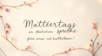 Kreative Muttertagssprüche für Karten und Bastelideen