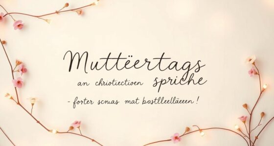 Kreative Muttertagssprüche für Karten und Bastelideen