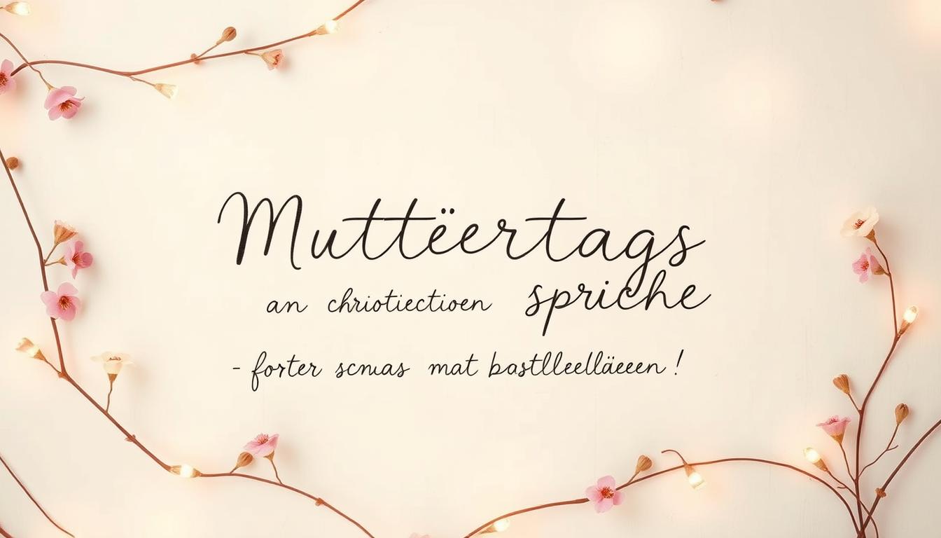 Kreative Muttertagssprüche für Karten und Bastelideen