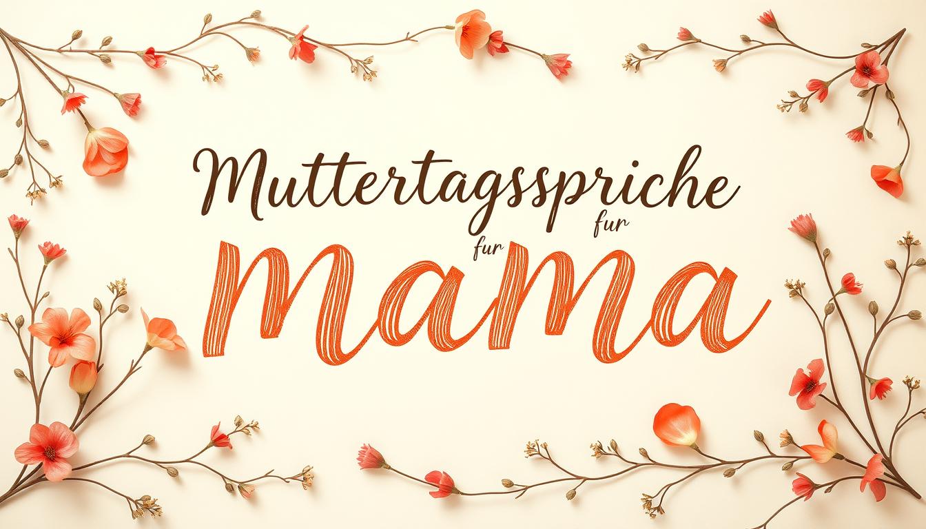 Mit Dankbarkeit: Muttertagssprüche für Mama