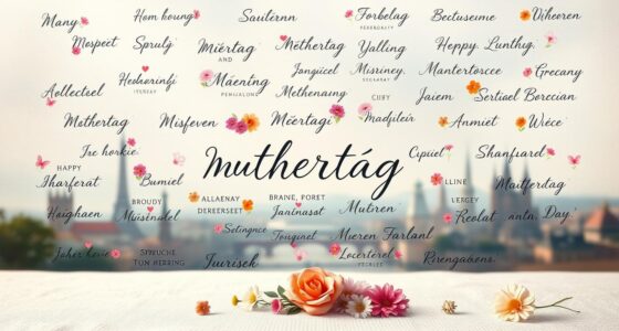 Muttertag global – Sprüche aus aller Welt