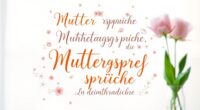 Muttertagssprüche vom Partner – Liebe und Dank