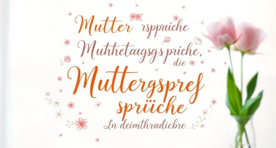 Muttertagssprüche vom Partner – Liebe und Dank