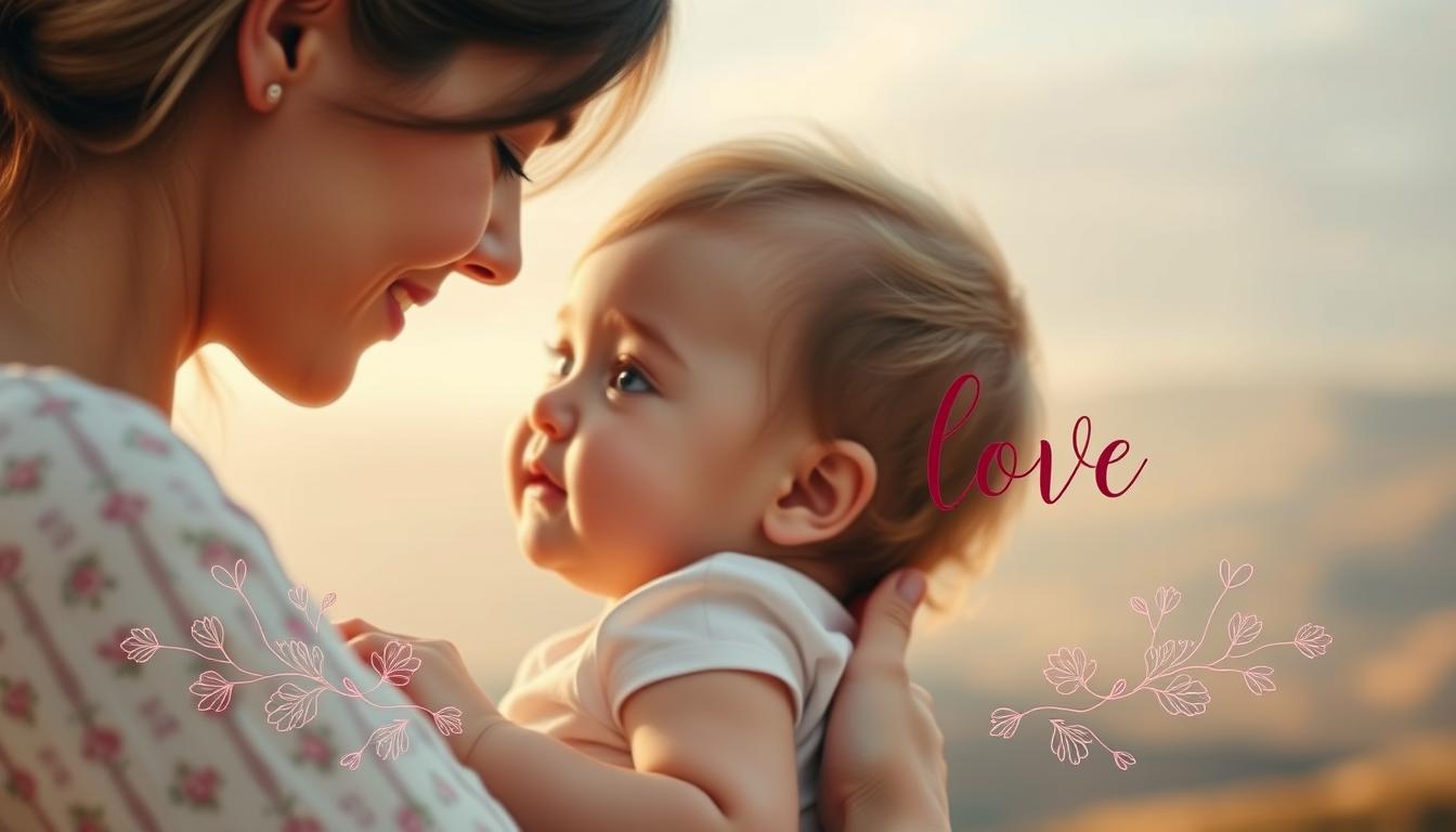 Romantische Sprüche für die Mutter deiner Familie