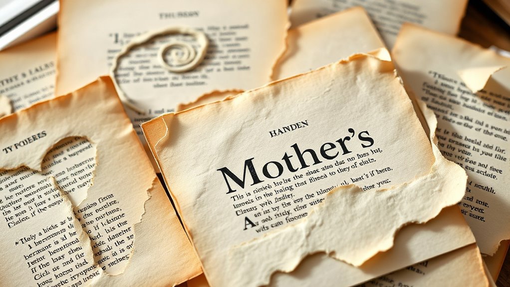 ausgeglichene poetische visuelle Gestaltung