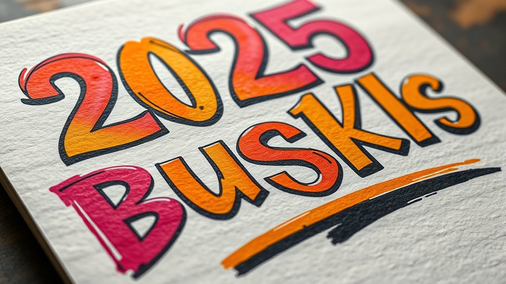 Fette Schriftarten erzeugen Eindruck