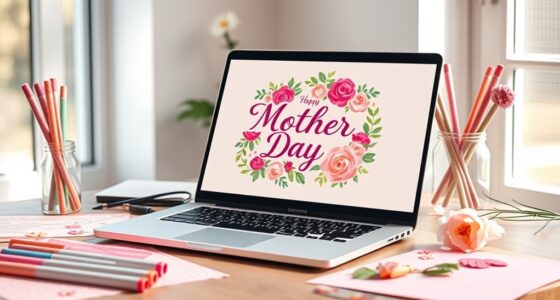 Erstellen Sie digitale Muttertagskarten