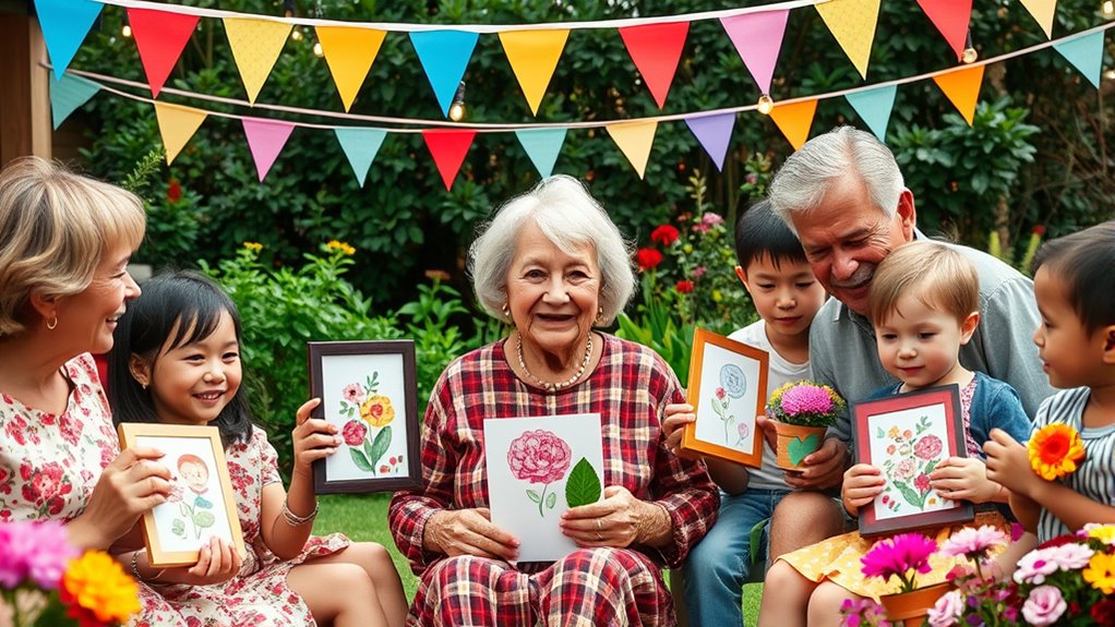 handgemachte Geschenke für die Großmutter erstellen