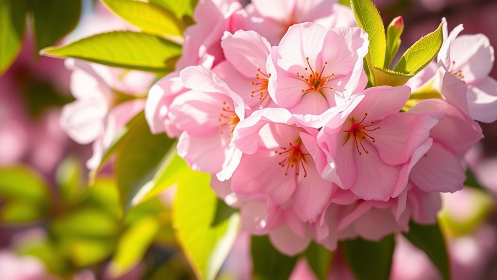 Blumen symbolisieren dauerhafte Verbindung