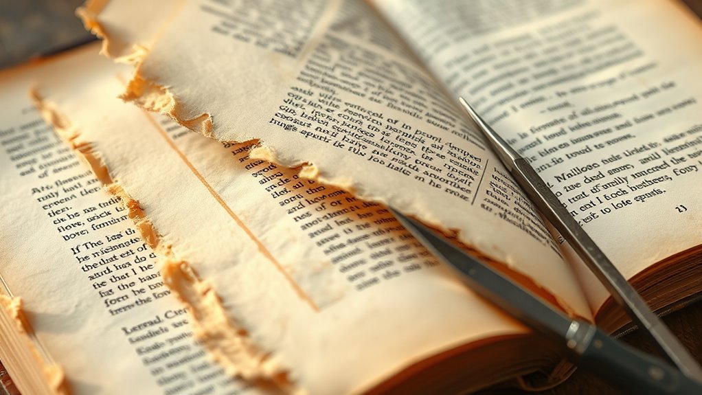 Sanfte Techniken zum Entfernen von Seiten