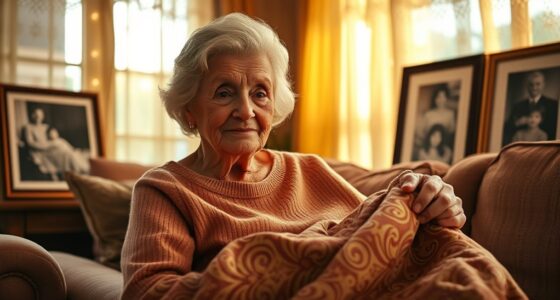 Großmutter's tröstende Worte