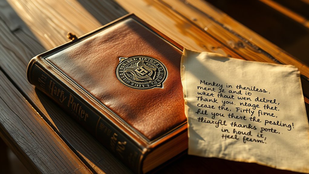 magische Gesten des Dankes