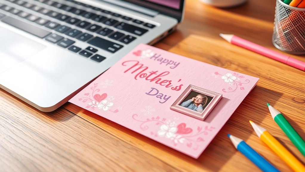 Personalisieren Sie mit Fotos und Nachrichten