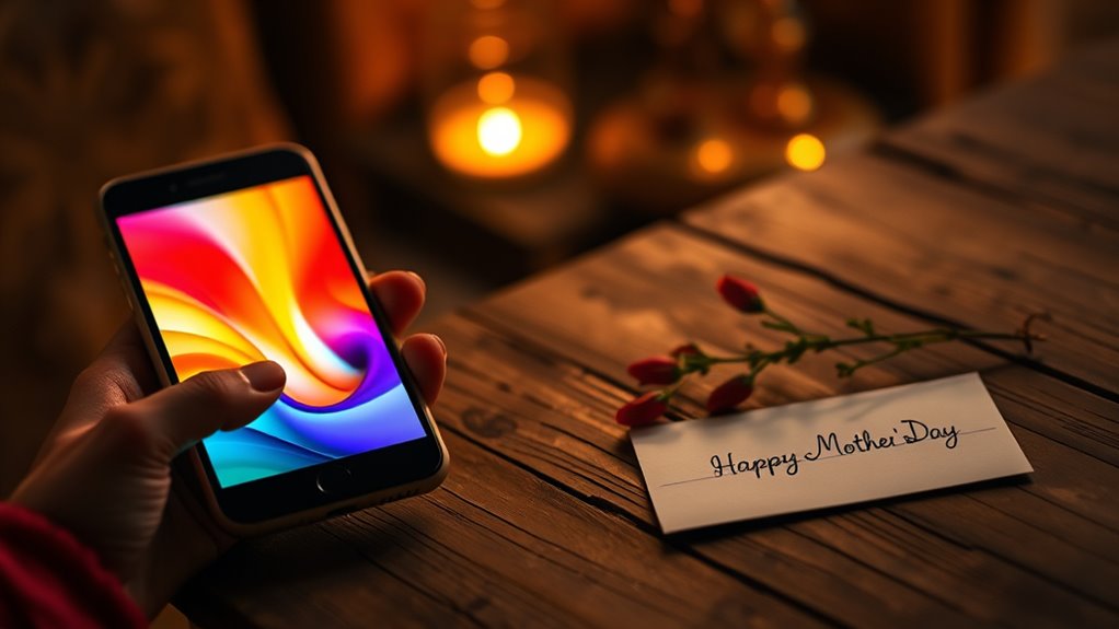 personalisierte digitale Muttertagskarten