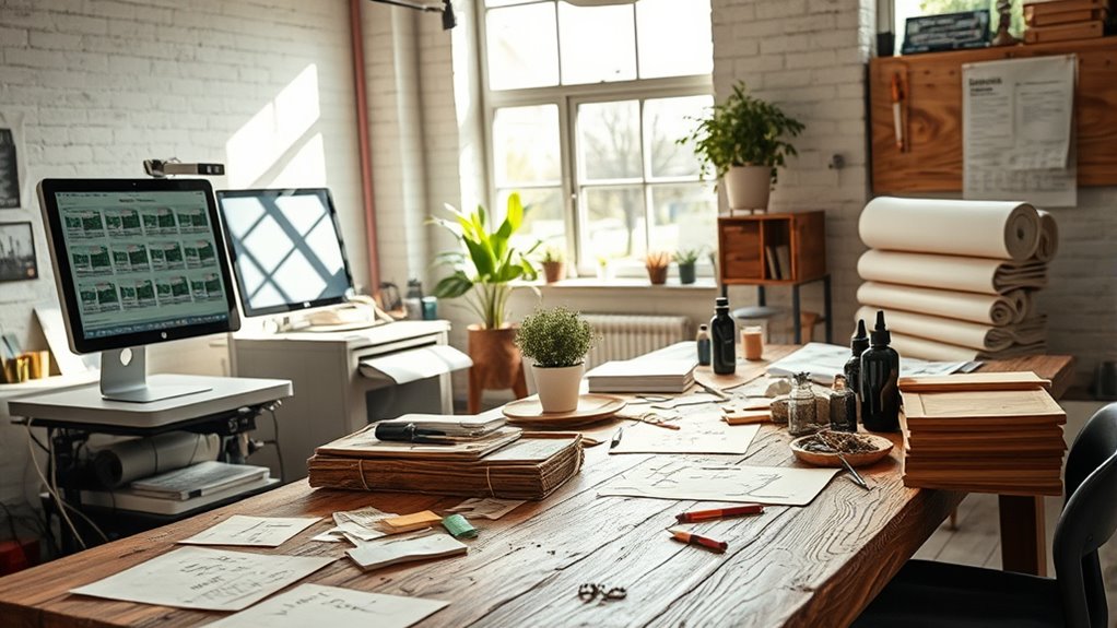 Gedruckte Materialien erhöhen die Emissionen