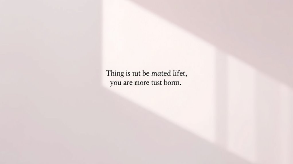 einfache Kartendesigns heben Zitate hervor