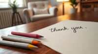 Wortwahl beeinflusst den Ton der Dankbarkeit