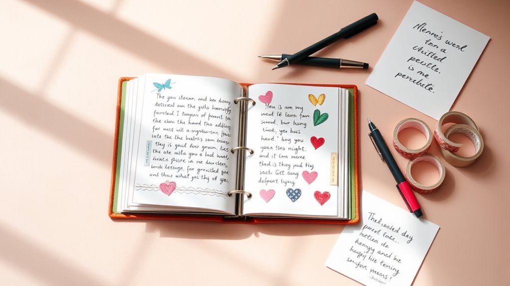 Füge herzliche Zitateinschriften hinzu