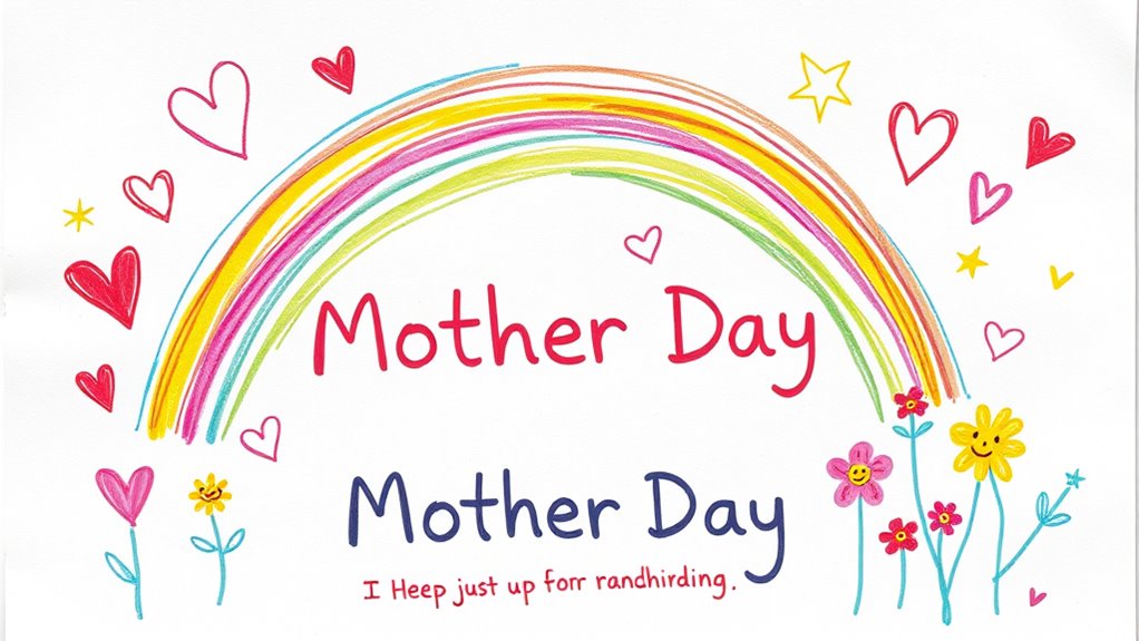 Füge verspielte Pastellskizzen hinzu