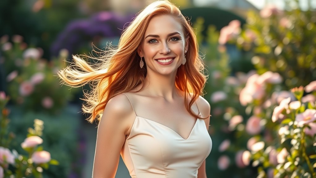 Bewunderung für natürlichen Stil und Eleganz