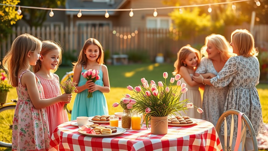 amerikanische Muttertagsfeier