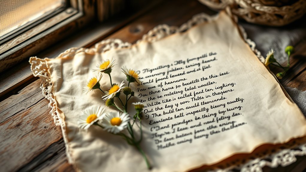 authentischer dialektaler poetischer Ausdruck