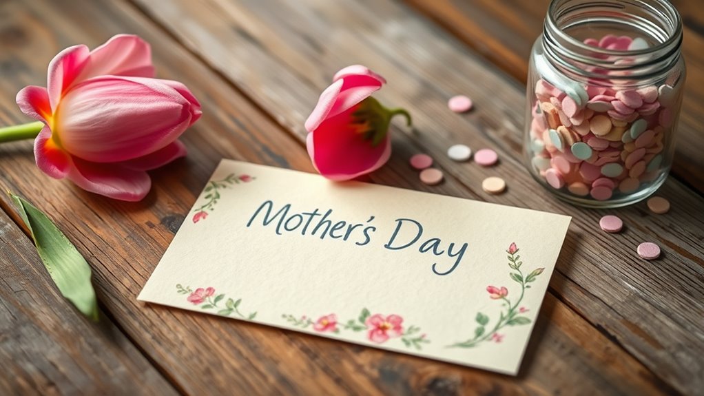 authentische nachdenkliche Muttergrüße