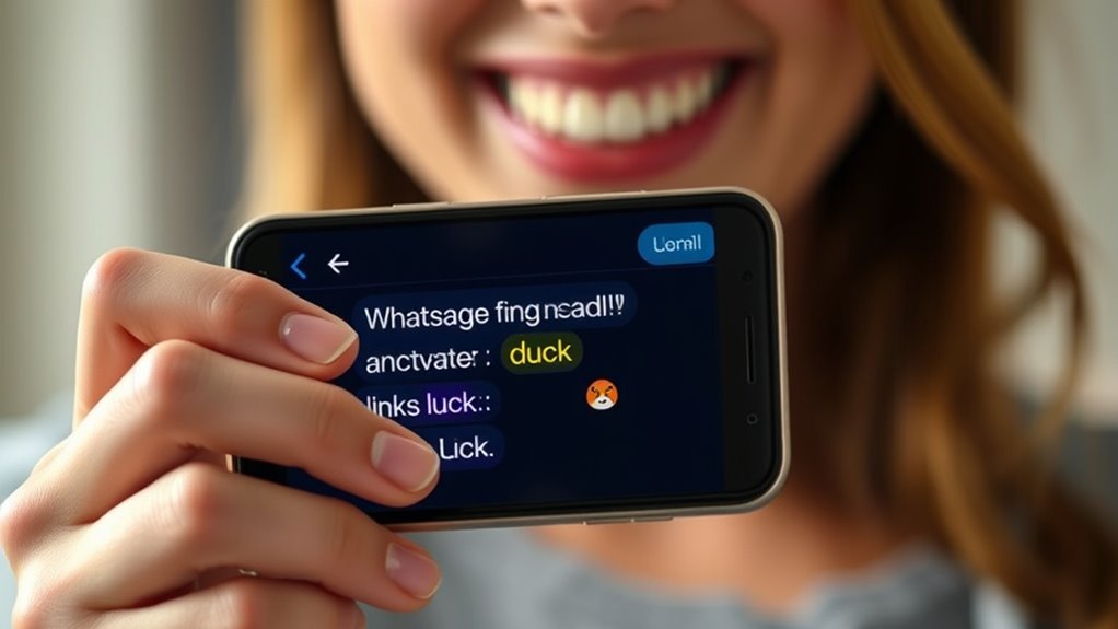 Autokorrektur führt zu humorvollen Missverständnissen