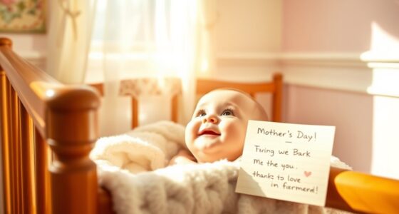 Baby's herzlicher Muttertag