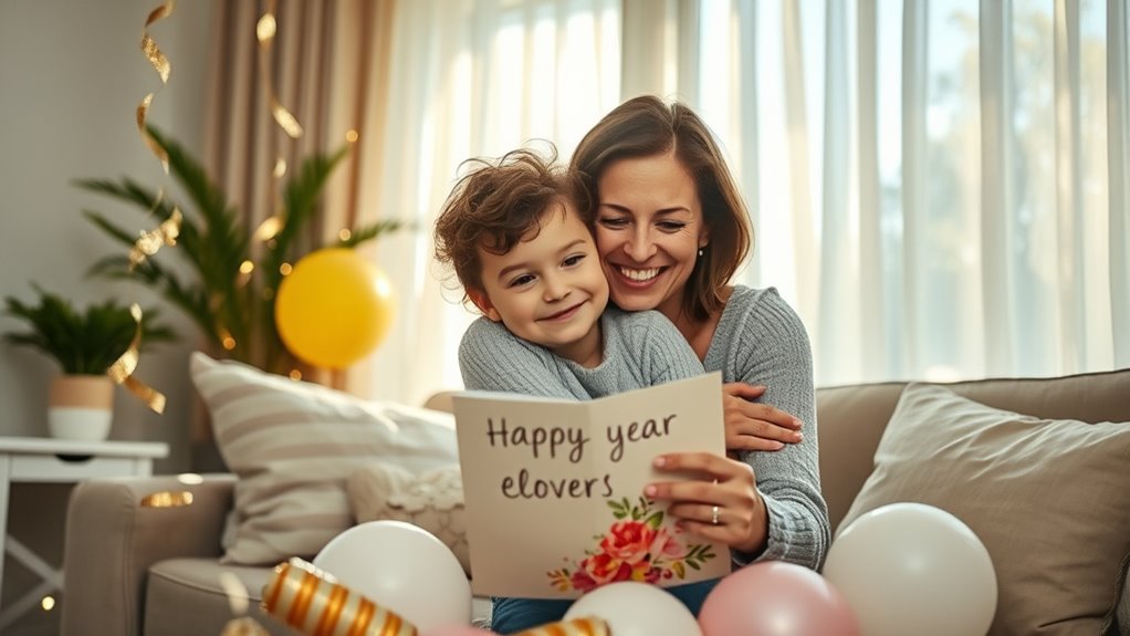 Kurze Notizen stärken Familienbande