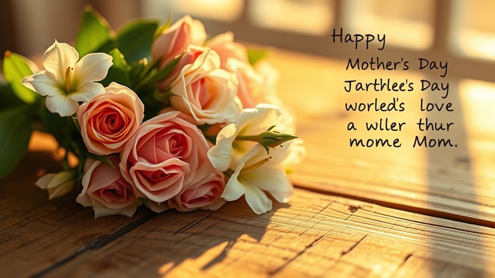 Feiere heute die Liebe deiner Mutter