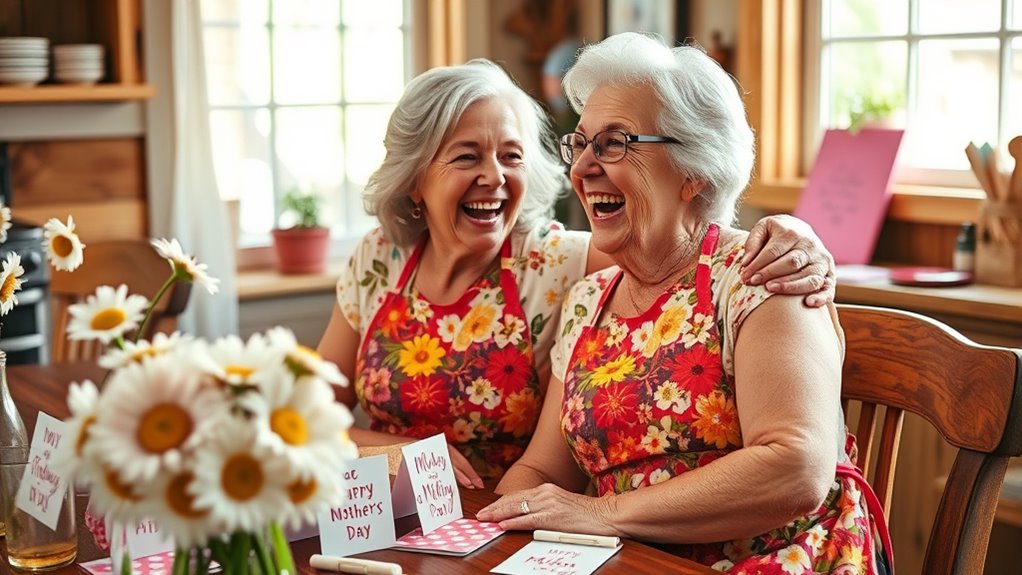 Feiere Mamas liebevolle Führung