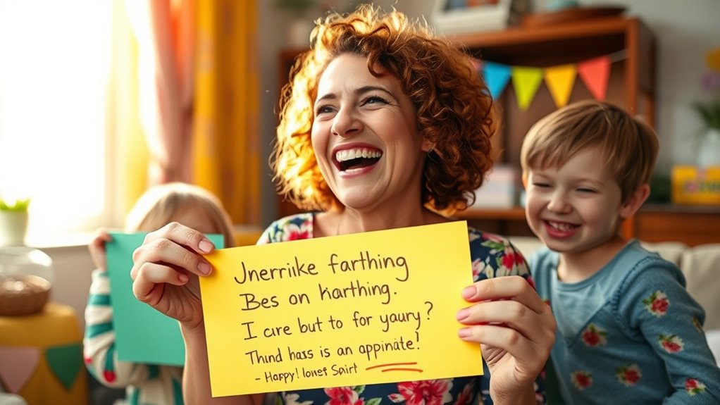 Feiere skurrilen Mama-Humor