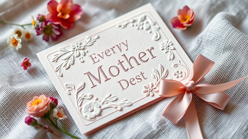 Feiern der Liebe einer Mutter