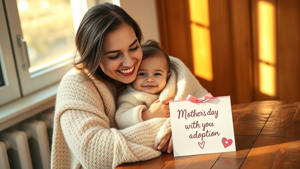 Feier der Personalisierungsreise bei der Adoption