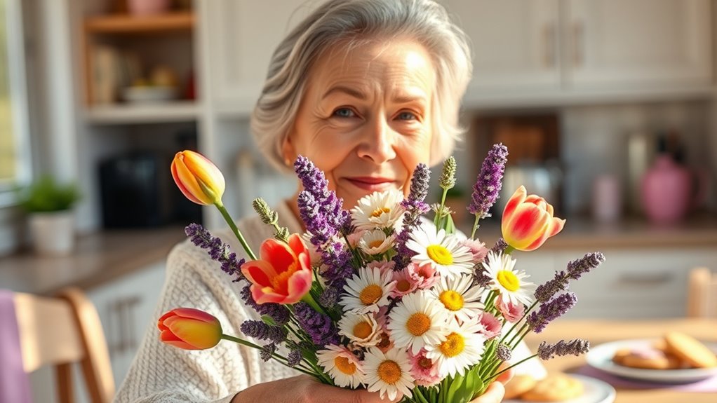 das Feiern von Familientraditionen und Liebe