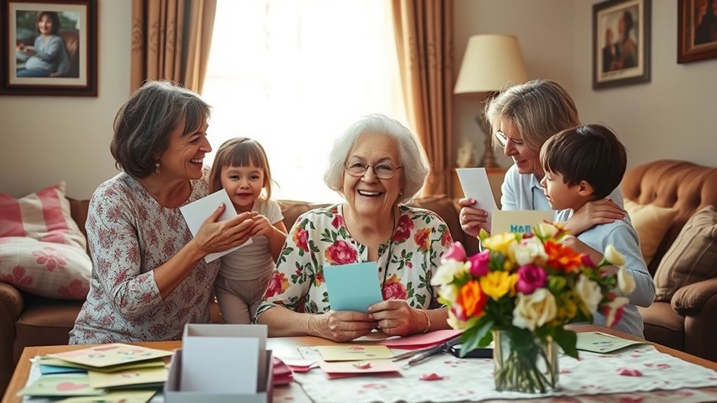 Feiern weiblicher Familienbande