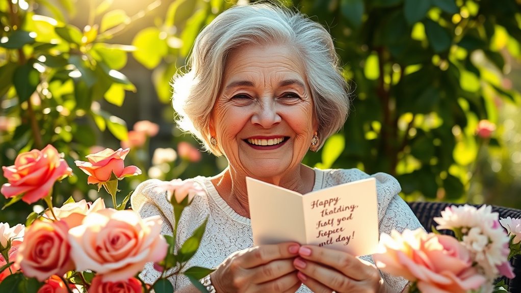 Feiern der Liebe der Großmutter