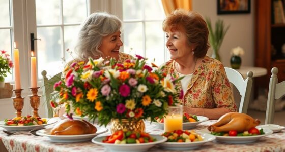 Feiern von Müttern und Großmüttern