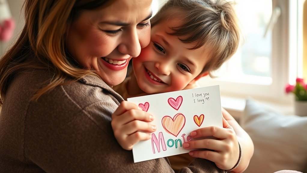 Schätze Mutter-Kind-Umarmungen