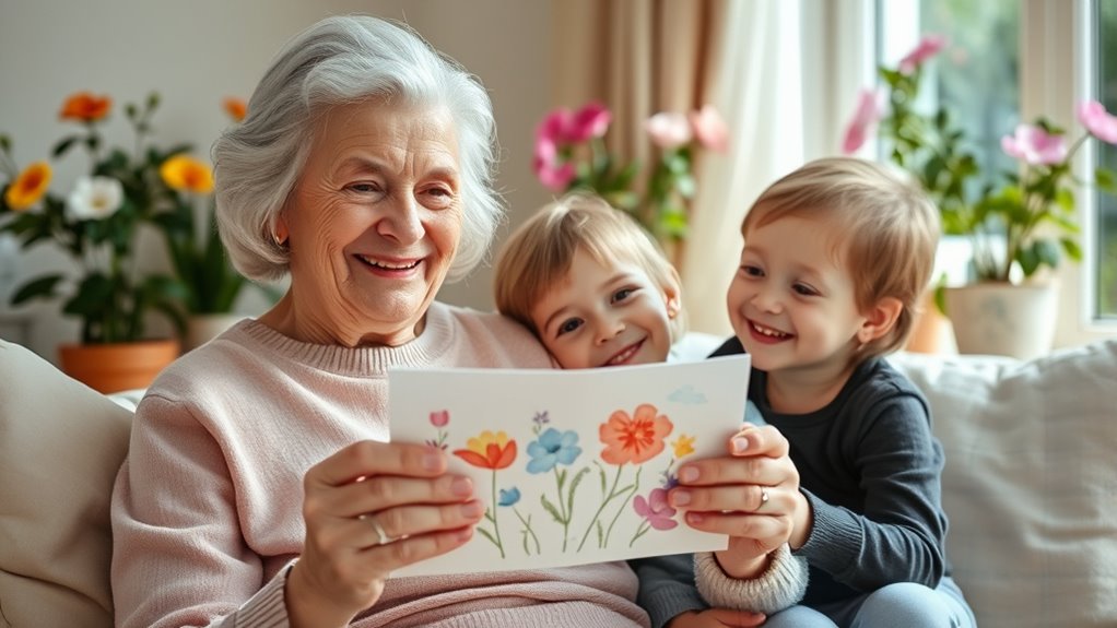 Wertschätzungsnotizen für die geliebte Großmutter