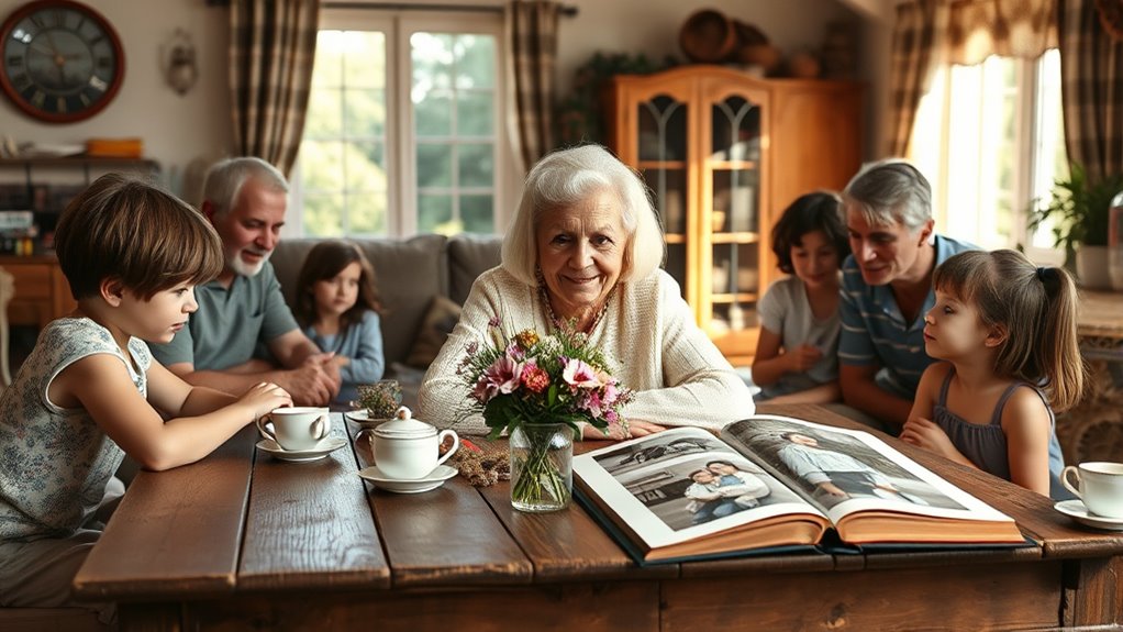 Das Pflegen generationenübergreifender Familienbande
