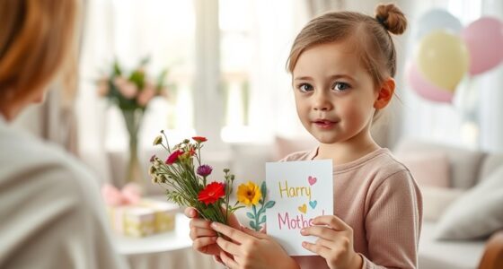 Kind plant Muttertag