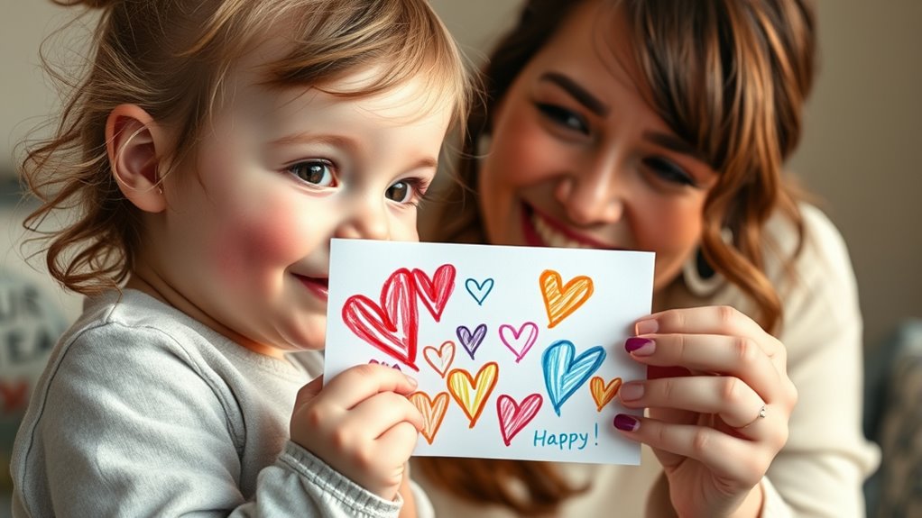 Kind eines aufrichtigen Liebesbekenntnisses